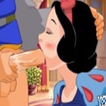 Fellation avec blanche Neige