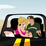 Balade en voiture